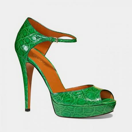 scarpe gucci donna tacco verdi schiava|Scarpe da donna Gucci .